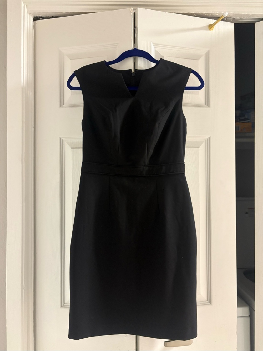 The Limited Black Midi Sheath Dress